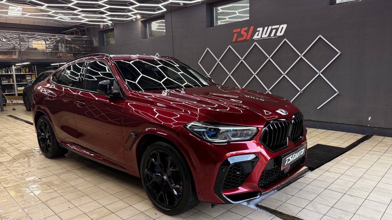 BMW X6 G06 оклейка пленкой в Воронеже