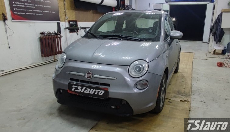 Правильная шумоизоляция Fiat 500E в Воронеже
