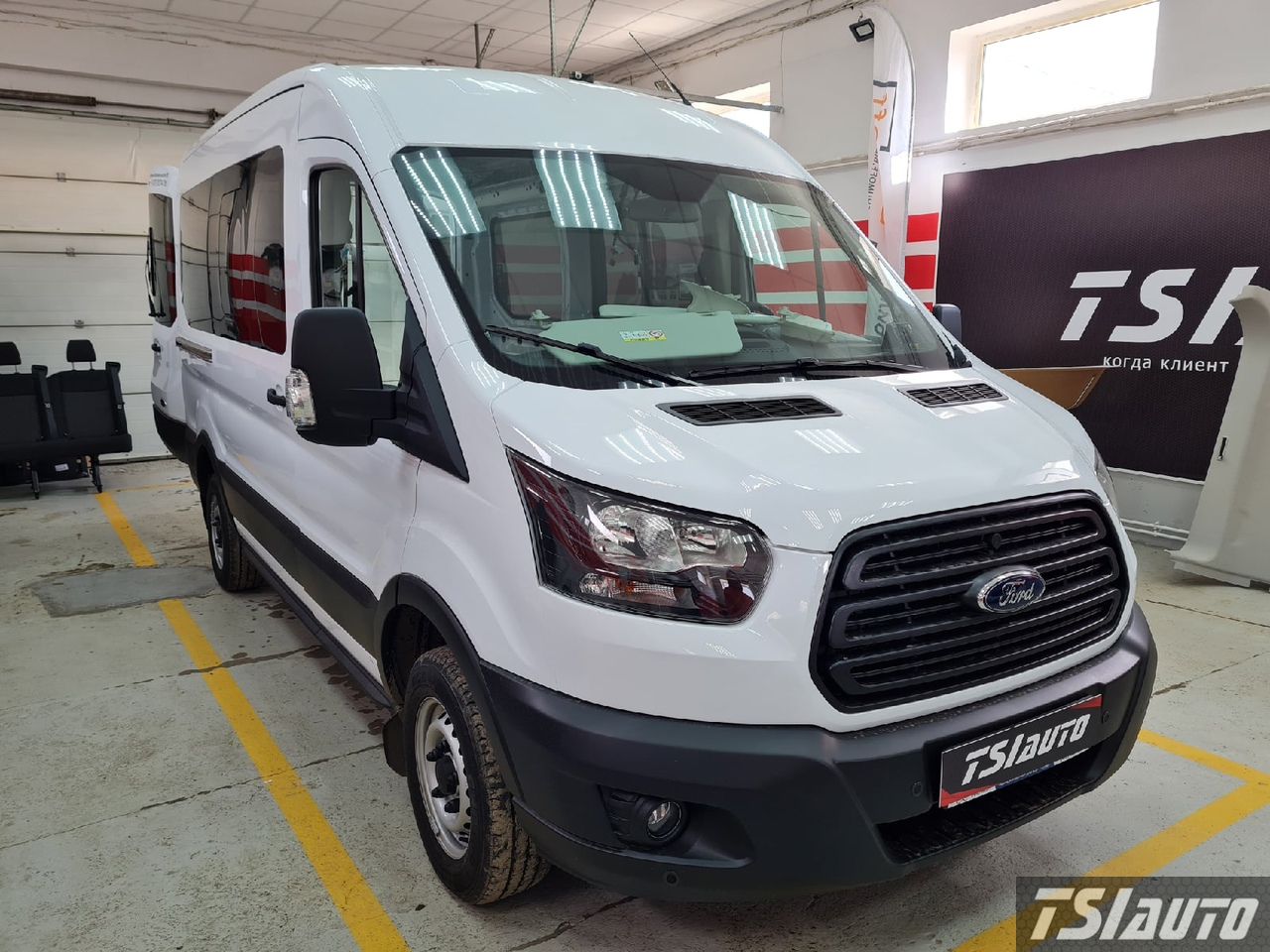 Правильная шумоизоляция Ford Transit в Воронеже