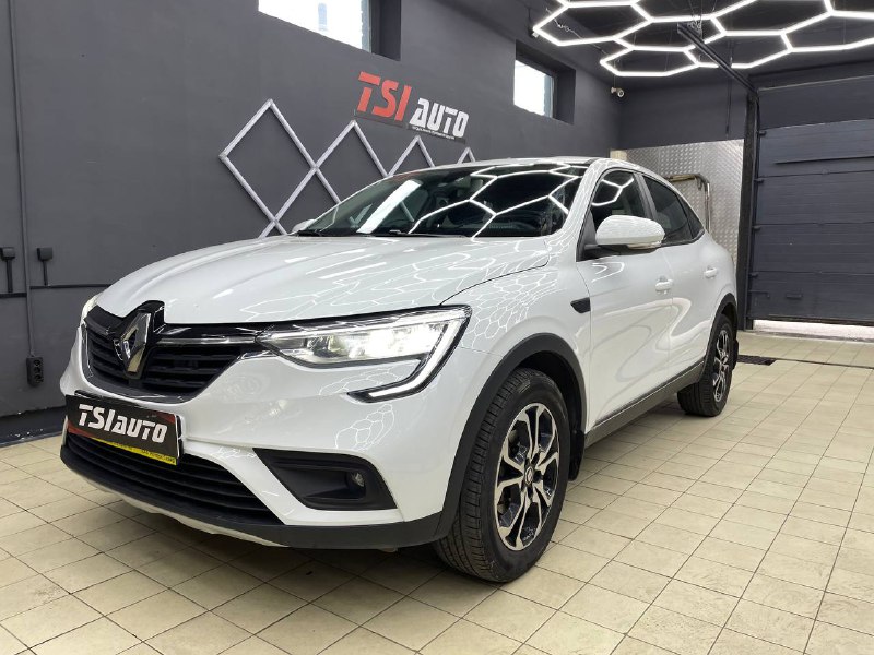 Контурная подсветка салона Renault Arkana с управлением фото и цена установки