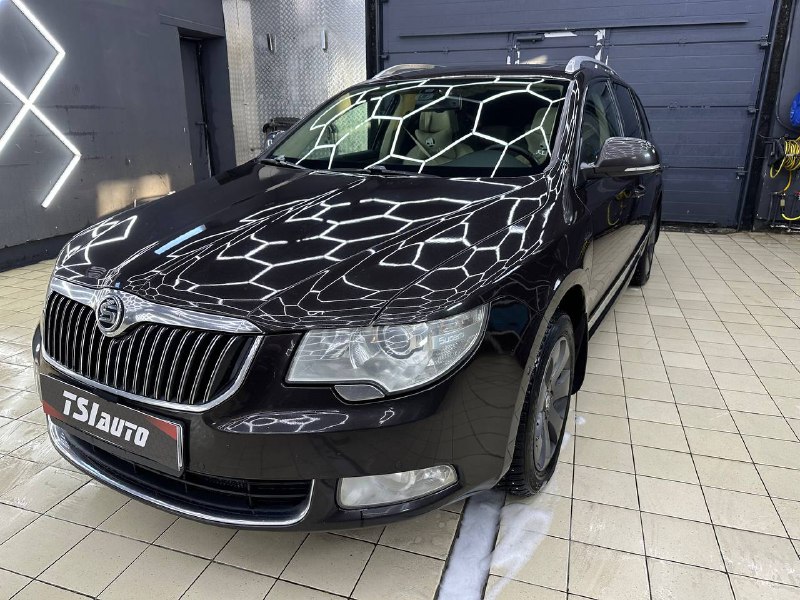 Химчистка салона Skoda Superb в Воронеже