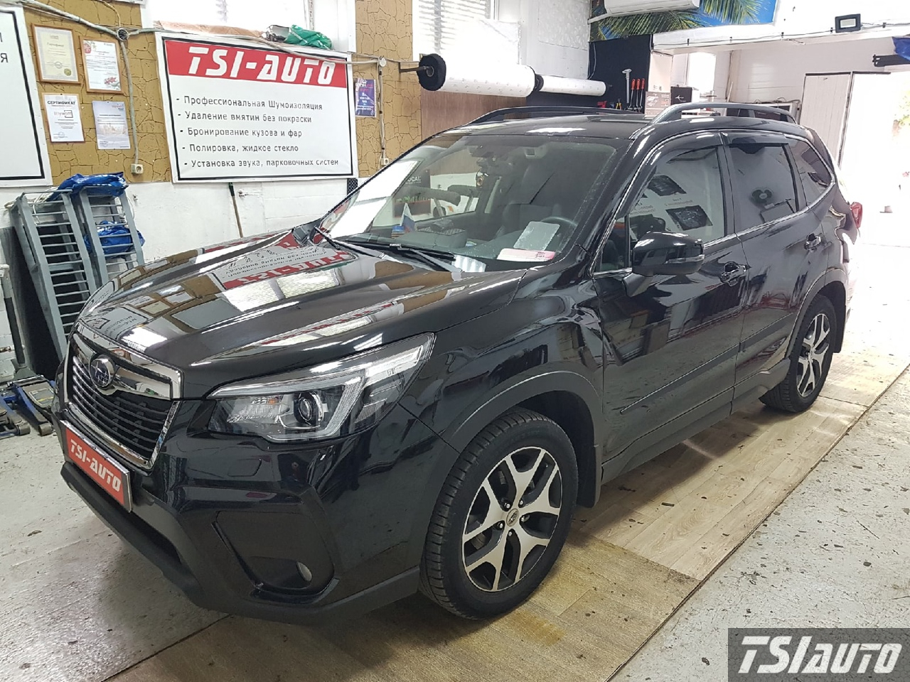Правильная шумоизоляция Subaru Forester в Воронеже