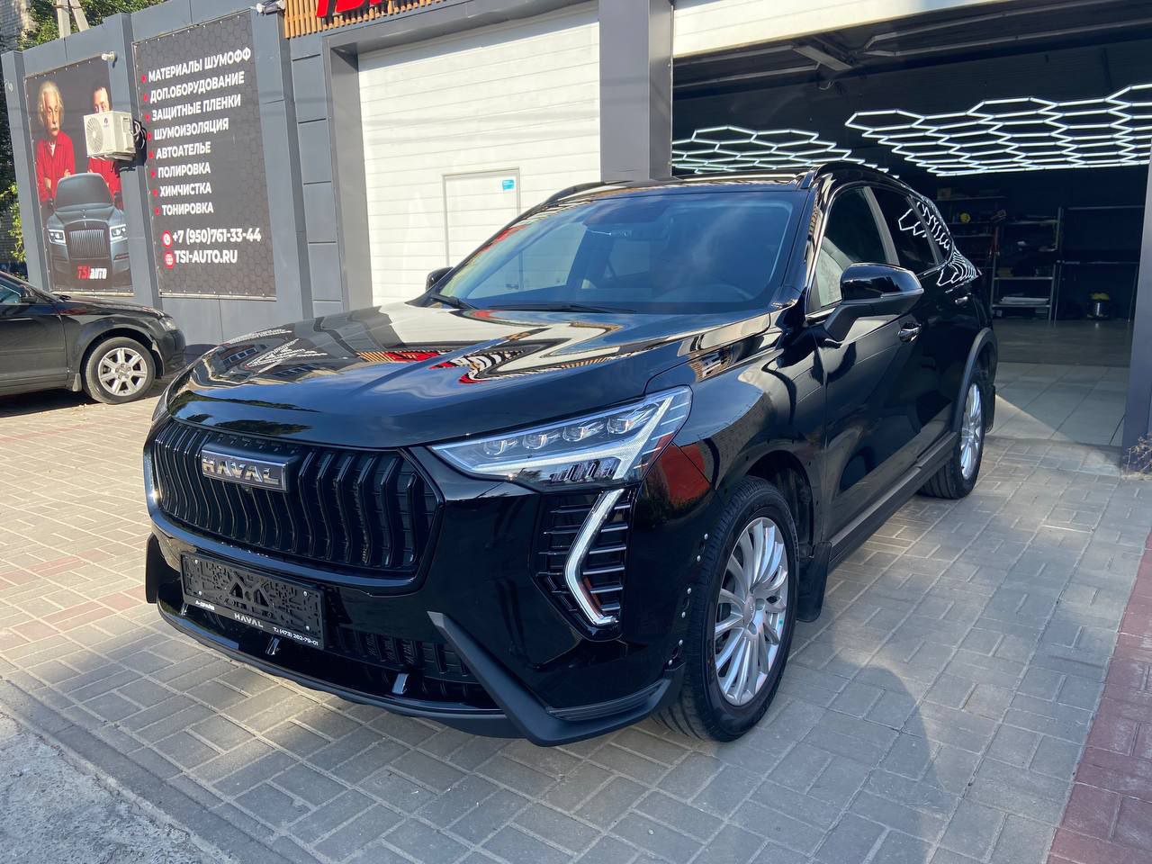 Haval Jolion полировка и нанесение керамики в Воронеже