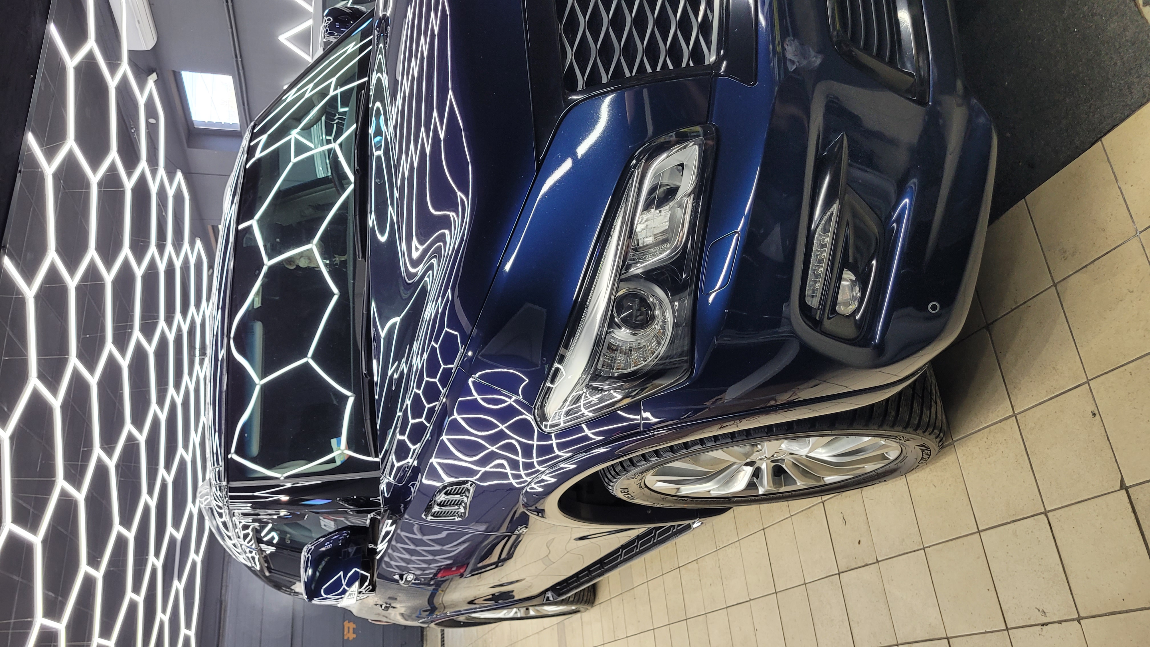 Infiniti QX80 полировка кузова в Воронеже